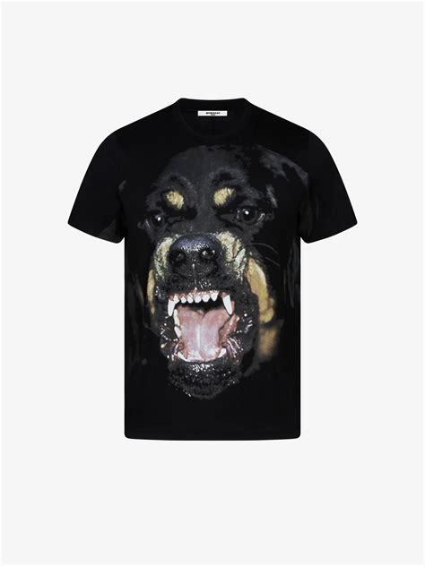 givenchy rottweiler tshirts white|givenchy t shirt with holes.